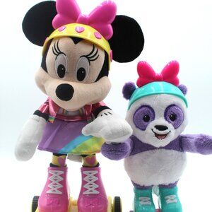 Disney Junior Minnie Mouse Roller-Skating Party Interactive Light Up Sings Works